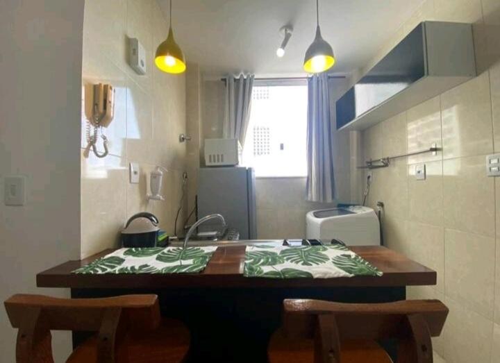 1/4, Sala, Farol Da Barra. Apartment Salvador Luaran gambar